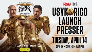 Oleksandr Usyk vs Rico Verhoeven | LAUNCH PRESS CONFERENCE