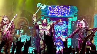 Hiisi of Lordi - Esh Stinger Hiisi Signature Bass - Hard Rock Hallelujah Live