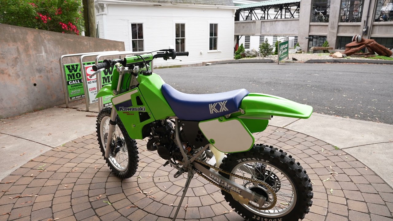 1986 Kawasaki KX125 Works Replica - YouTube