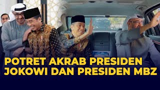 Potret Akrab Presiden Jokowi dan Presiden MBZ di Surakarta