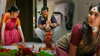 Kovai Sarala Movie Interesting Horror Comedy Scene @Telugu Multiplex