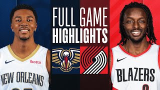 PELICANS at TRAIL BLAZERS | FULL GAME HIGHLIGHTS | February 10, 2024