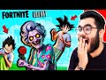 😂 GOKU & VEGETA GRANNY Escape in Fortnite! | FUNNY 😂 | Hitesh KS