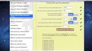 Saving with Increasing Deposits - 10bii Easy Mode - iPhone