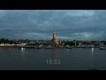 Wat Arun Sunset Timelapse (July 2022)