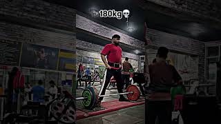 Gaggi basuta dedlifat new PR 180kg #gym #motivation #dedlift #shorts #295  #like #phagwara