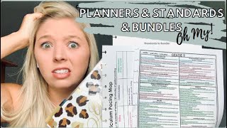 Morning Vlog | How I Organize Common Core Learning Standards