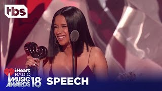 Cardi B: 2018 iHeartRadio Music Awards | Acceptance Speech | TBS