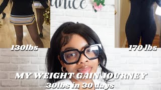 HOW TO GET THICK QUICKLY: Weight Gain Journey (Skinny Women)