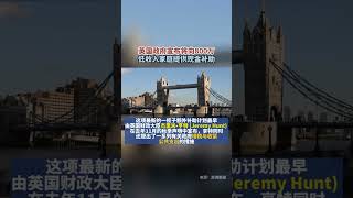 英国政府宣布将向800万低收入家庭提供现金补助。对此你怎么看？