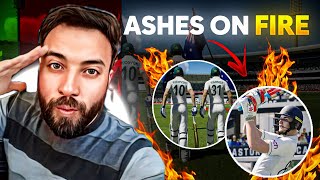 BAZBALL vs FiERY AUSTRALIAN BOWLING ATTACK 🔥 ENGLAND vs AUSTRALIA ASHES SERIES IN CRICKET 24 GAME 🤩