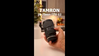 Known as the OG of lenses. Tamron 28-75mm f2.8. #tamron #lens #review