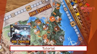 Mini Express [Board Game] - Tutorial / How To Play with Examples