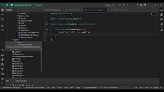 Demo Junit test with java swing application