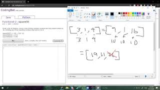 Functional-2 (square56) Java Tutorial || codingbat.com