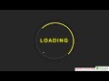 Glowing Loader Ring Animation   Pure CSS Animation Effects   How To Create CSS3 Spinning Preloader