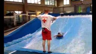 Elijah flowboarding 1st time