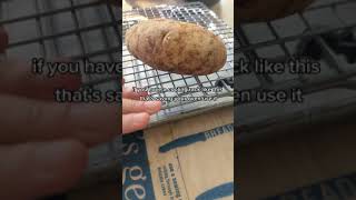 How to make a crispy baked potato!