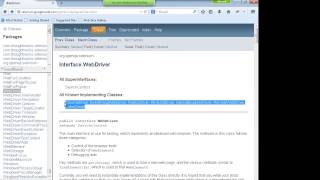 Selenium WebDriver Tutorial Part 3