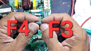 PEL Orient Dawlance F4 F3 error code outdoor pcb Compressor ka RPM kam ho jaty hain