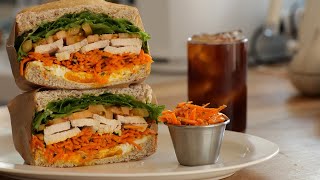 ENG | 당근이 당당하게 주인공인 다이어트 샌드위치 I 당근라페 샌드위치 | Carrot sandwich