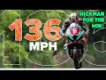 speed difference at isle of man race peter hickman