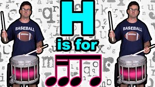 Learn the Alphabet - Drumline Edition