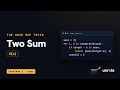 Two Sum Explained From Scratch — The Hash Map Trick (LeetCode 1)
