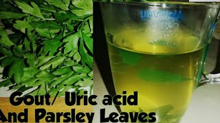 || Gout Home Remedy Using Parsley Leaves || Malayalam || Mariyam's Taste ||