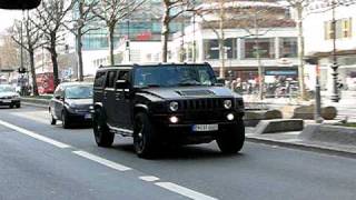 Matte Black Hummer H2