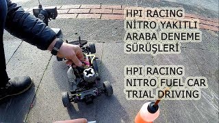 Hpi racing nitro yakıtlı rc araba -  Hpi racing nitro fuel rc car