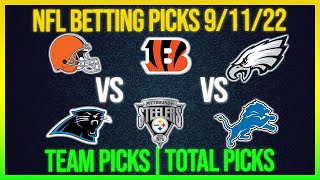 FREE NFL Picks and Predictions Today Week 1 Sunday 9/11/22 NFL Betting Picks and Predictions Today