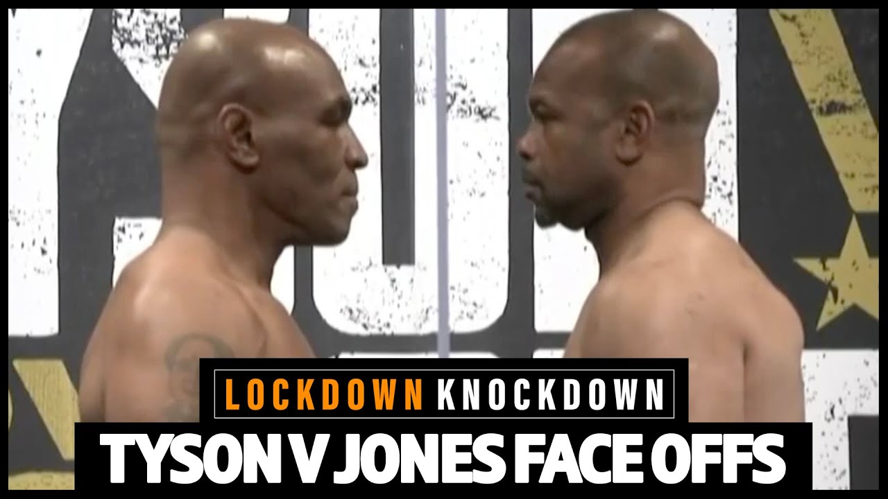 Mike Tyson V Roy Jones Jr Final FACE OFF Ahead Of Comeback Fight - YouTube