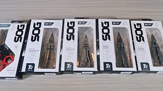 Unboxing 5 SOG Multi Tools You Can Buy Now