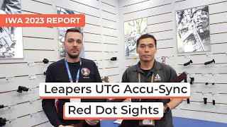 Leapers UTG Accu-Sync Red Dot Sights | IWA 2023 Report