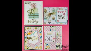 FREE Card class featuring Stampin' UP! Birthday Celebration bundle!!