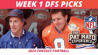2024 NFL Week 1 DraftKings Picks, Lineups, Strategy, Ownership | Week 1 Underdog Pick’em
