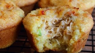 Crab Stuffed Corn Muffins Recipe - Spicy Corn \u0026 Crab Cupcakes