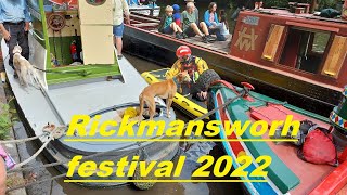 Rickmansworth canal festival 2022