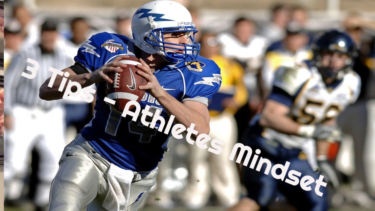 3 Tips For Athlete Mindset Youtube