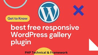Best free WordPress gallery plugin || best free responsive WordPress gallery plugin