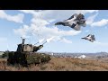 Russian Advanced Fighter Jets Destroyed by Ukrainian Anti-Air Missile Tanks - Arma 3