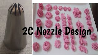 2C Nozzle Designs / 8 different designs for beginners.. easy tips #2Cnozzel #nzzeldesins#Beginners