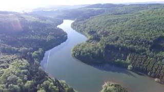 Vodní nádrž Koryčany a hrad Cimburk