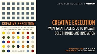 Unleashing Bold Thinking: Eric Beaudan