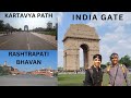 New Delhi India Gate with New Look 2023 | Rashtrapati Bhavan | Kartavya path | History | Ep:1