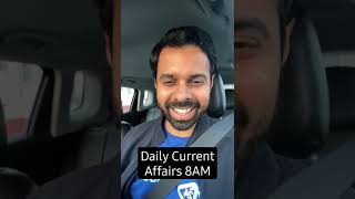 Daily Current Affairs | Current Affairs in Hindi and English #currentaffairstoday #shorts