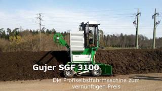 Selbstfahrender Profi Kompostwender Gujer SGF 3100