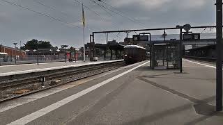 DSB Mo 1846 till Fruens Bøge lämnar Odense St