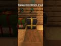 【マイクラ】バニラの雰囲気を壊さないアイテムを追加してくれるmod【supplementaries】